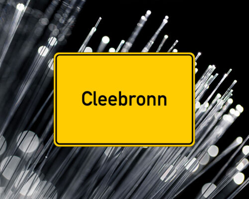 Glasfaser Ausbauort Cleebronn